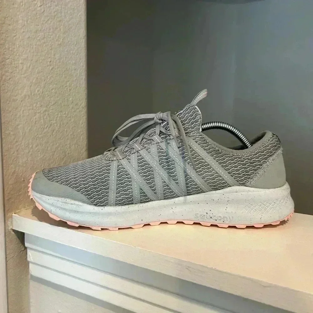 Saucony S30043-1 Versafoam Shift Running Shoes Womens 12 Gray Round Toe Lace Up - Picture 2 of 8